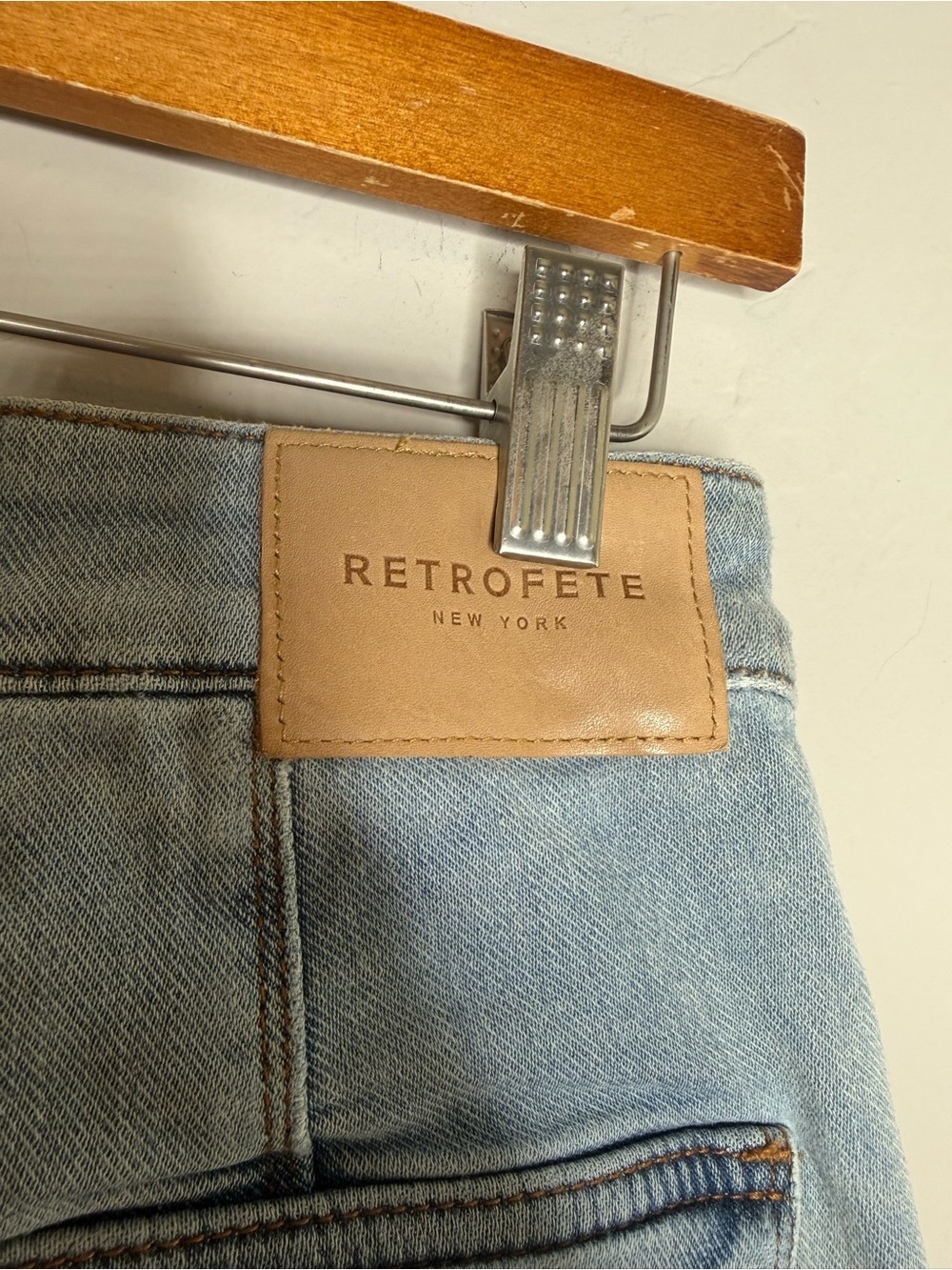 Retrofete Alejandra Cargo Jean Size 24 - Picture 5 of 7